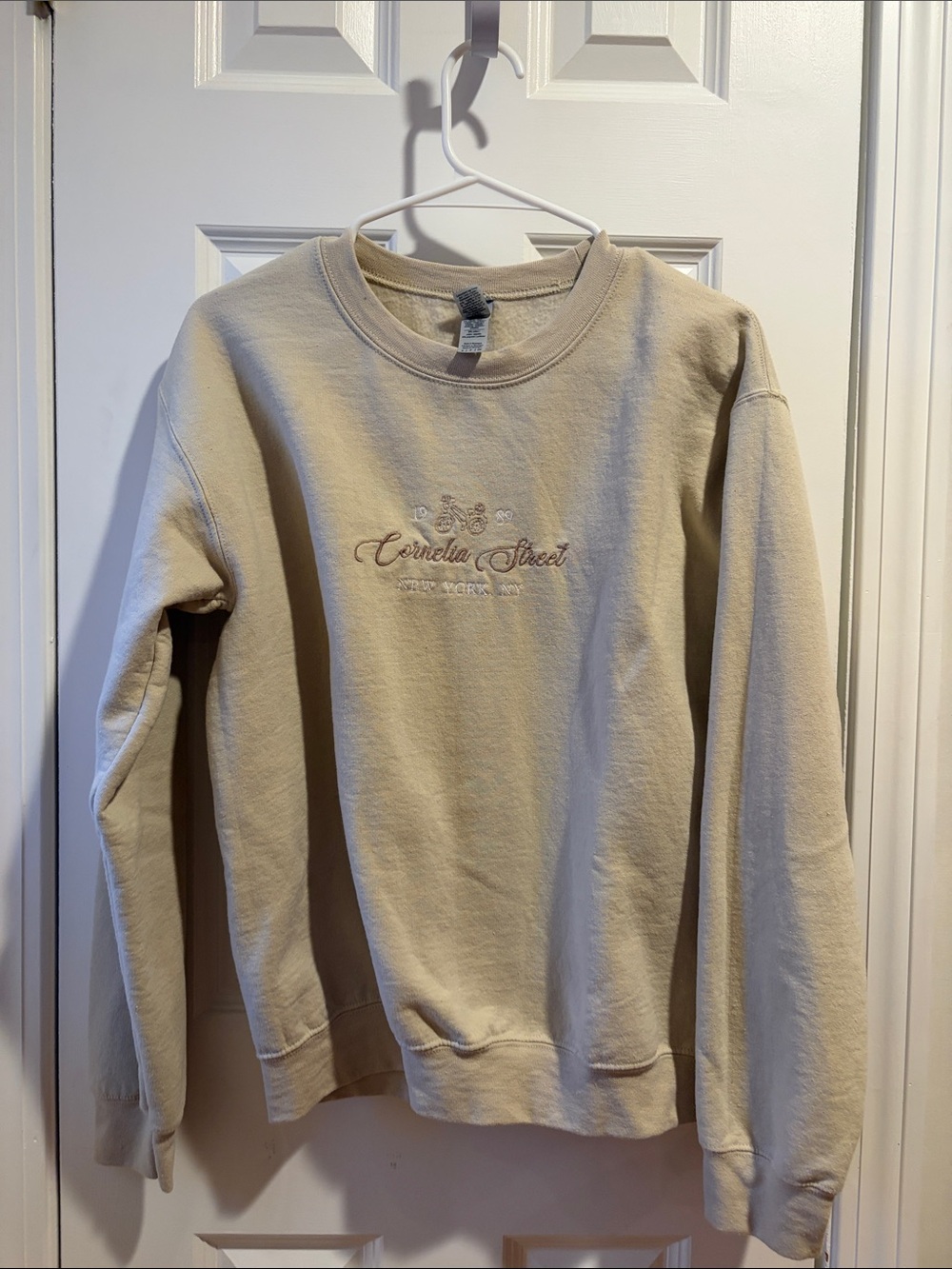 Taylor Swift “Cornelia Street Crewneck Sweatshirt, size S. By Emacity Threads